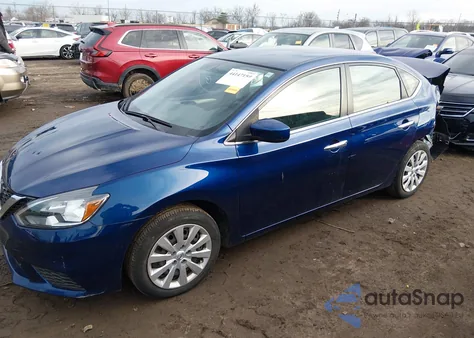 2019 Nissan Sentra S из США, поврежденный, VIN 3N1AB7AP3KY444312
